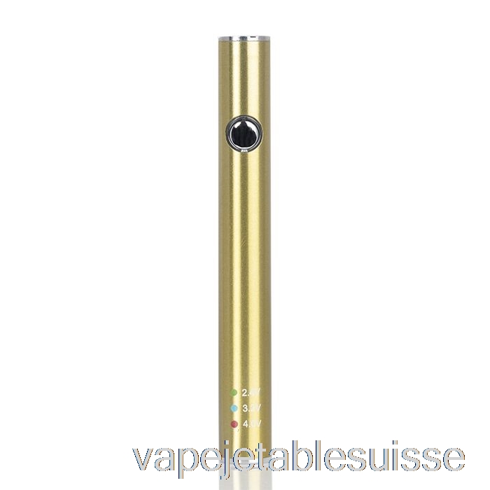 Vape Suisse Feuille Buddi Max 350mah Batterie Or